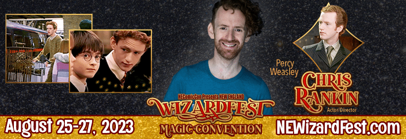 Meet Chris Rankin, Harry Potter's Percy Weasley, at NEWizardFest 2023!